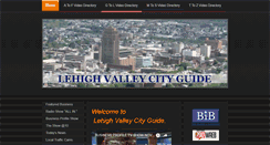 Desktop Screenshot of lehighvalleycityguide.com