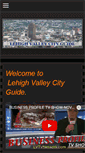 Mobile Screenshot of lehighvalleycityguide.com